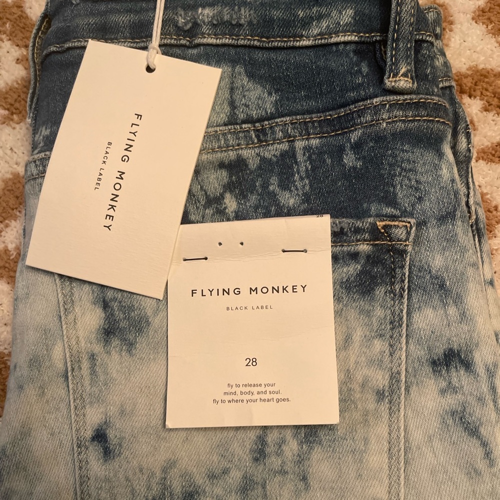 Flying monkey jeans women brand new